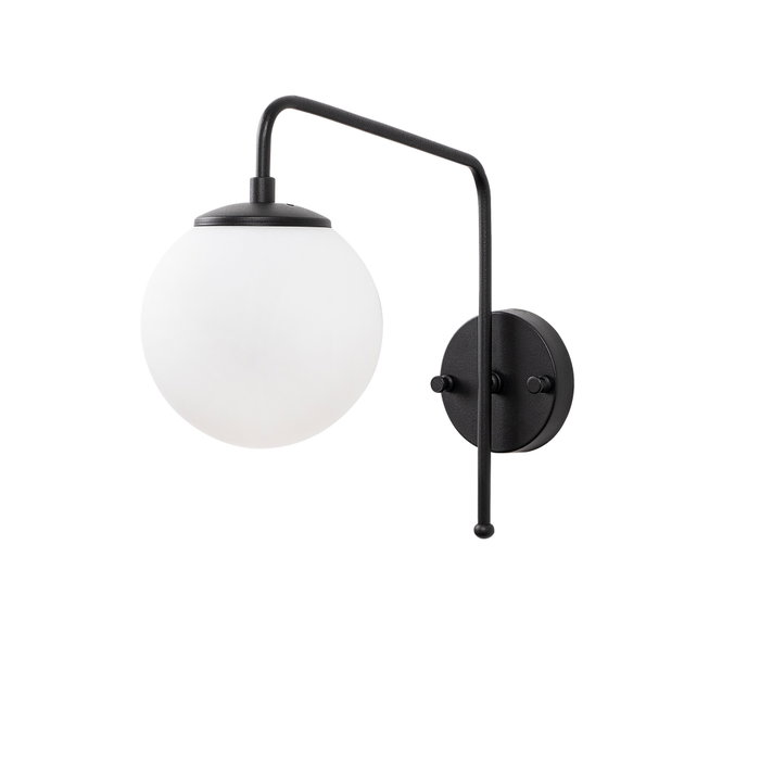 Opviq Lámpara de pared Blanco y Negro Opviq Lámpara de pared Blanco y Negro